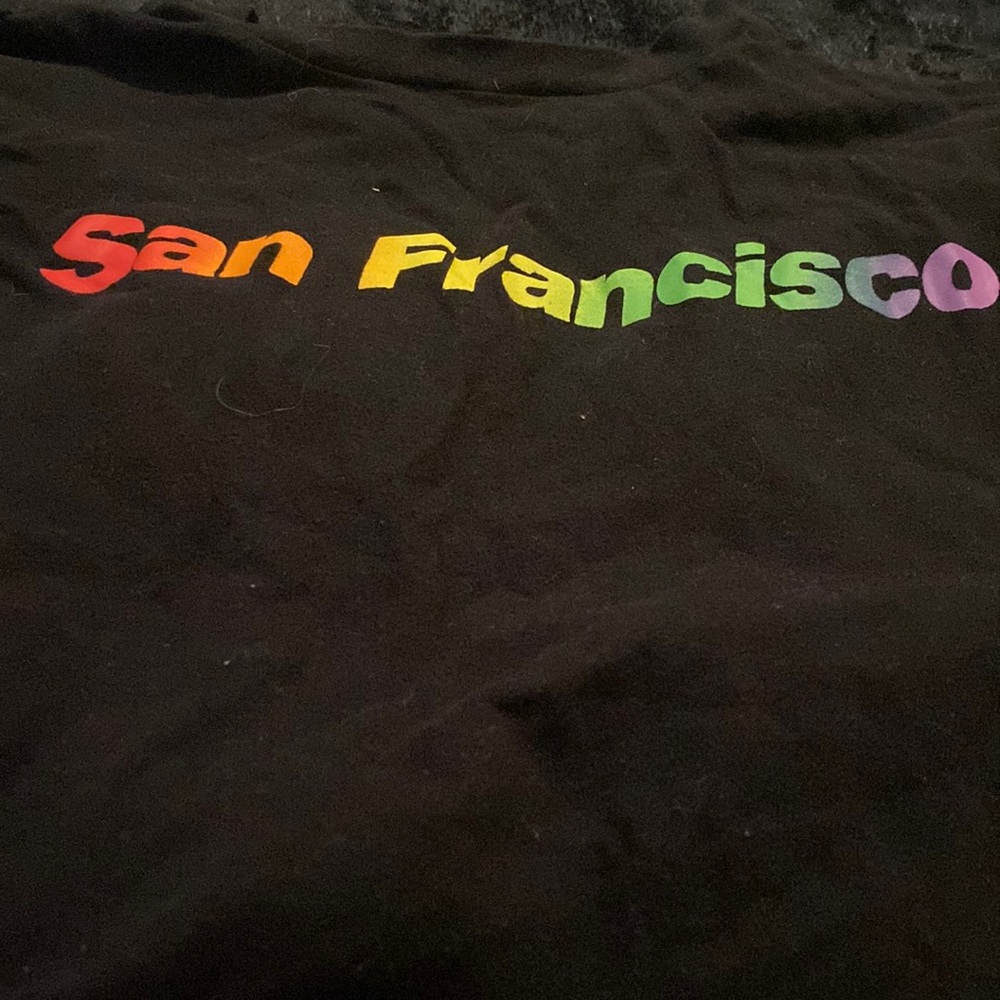 Oversized pride t shirt